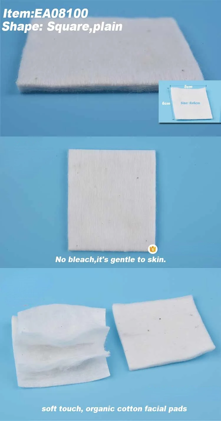 Face cleansing cotton pads