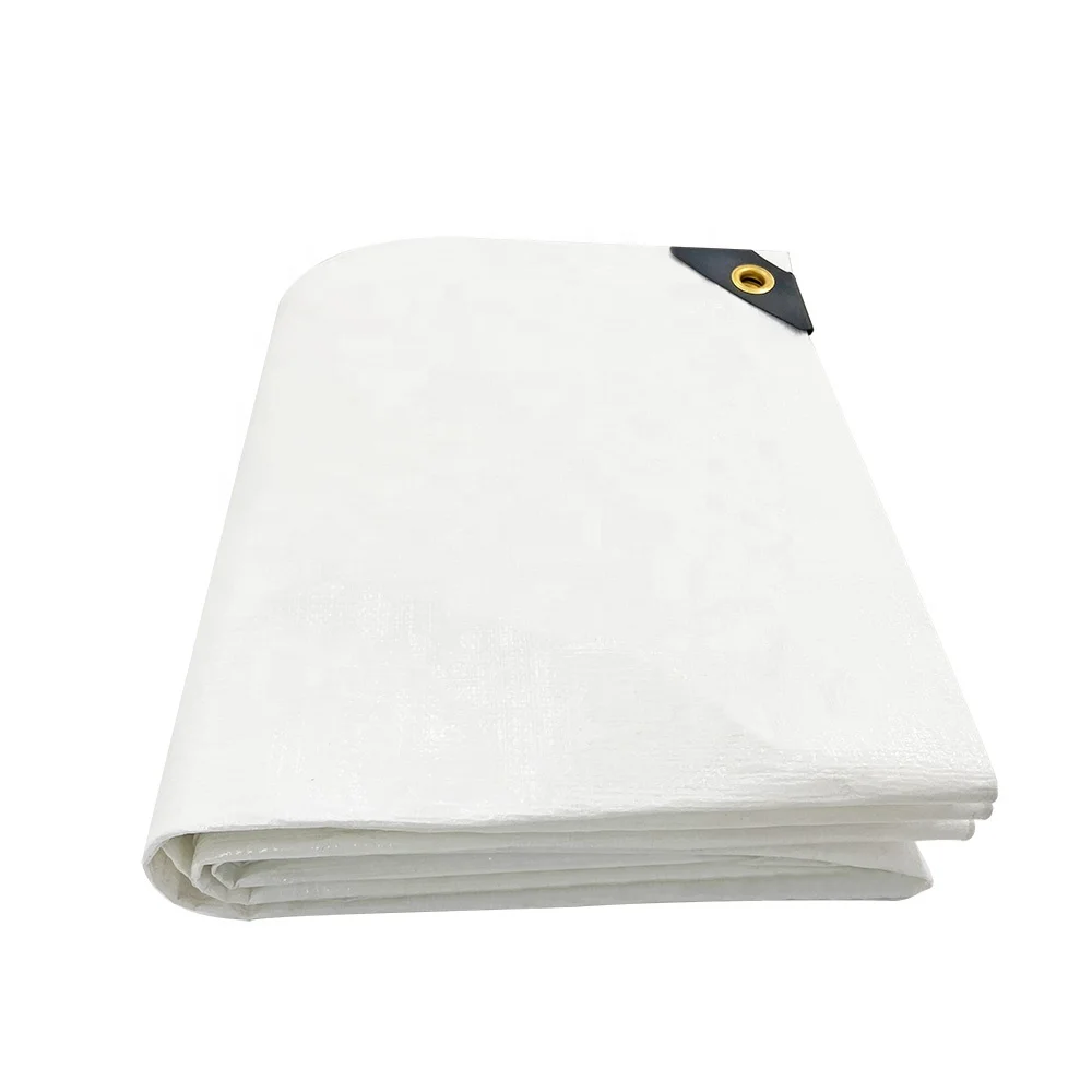 Heavy Duty 20x30 Foot White Polyethylene Ice Rink Liner Tarpaulins