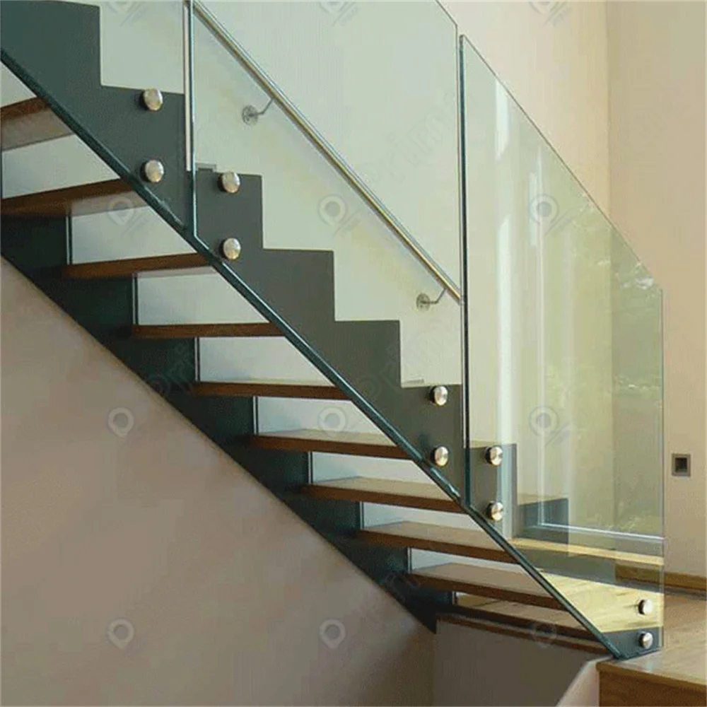 Building Materials Wall Stairs Led Light Step Indoor Original Wood Staircase
