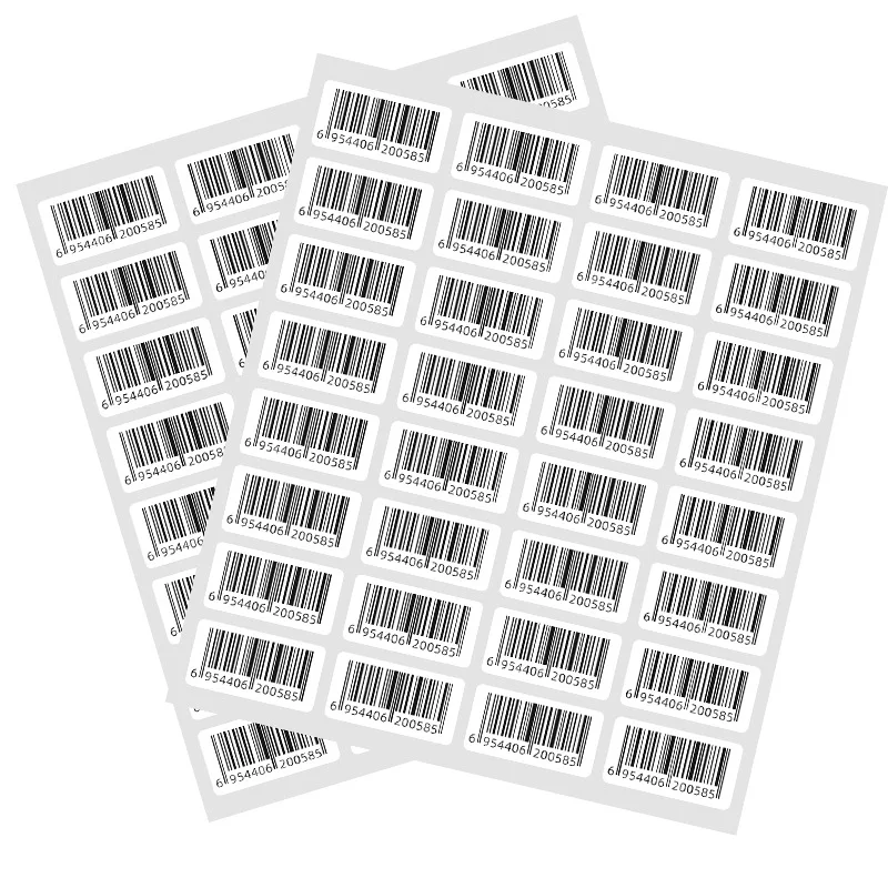 Wholesale Customizable Fast Shipping Customized Blank Die Cut Large Label Paper 4 x 5 Warehouse Labels