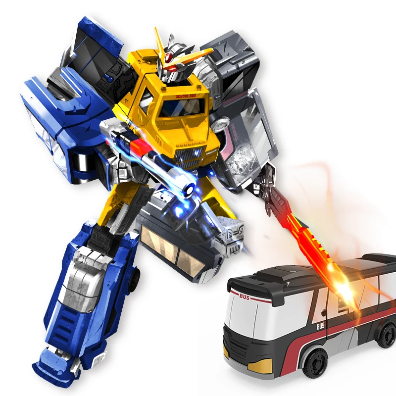 Take Apart Plastic Vehicle Deformation car Action Figure Collection assemble deformer Robot Toy For Boy Gift