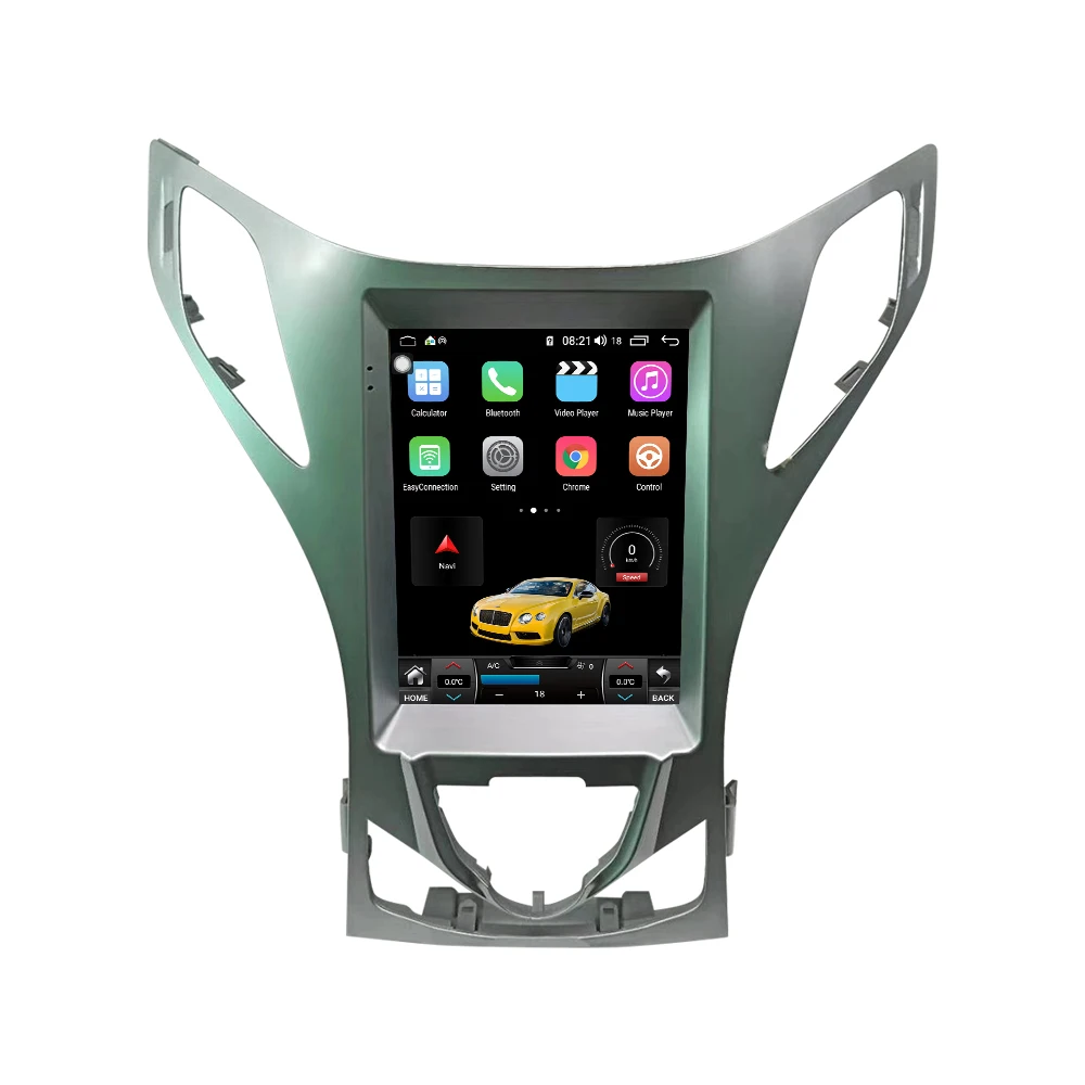 Carplay Android радио GPS навигация для Hyundai AZERA greatcar Мультимедиа DVD видео плеер аудио