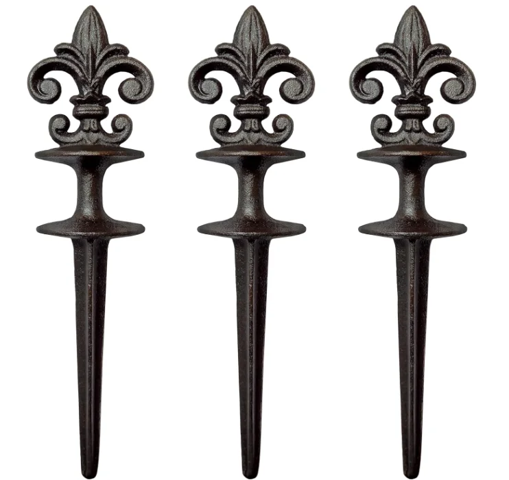 Античный черный чугунный сад сильный и декоративный шланг руководство, которое защищает ваши растения и обеспечивает элегантность вашего сада