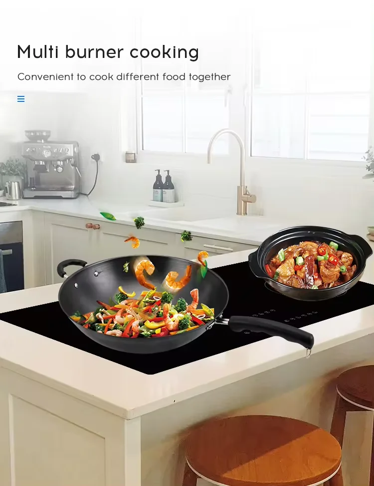 Wholesale Chinese Manufacturer 3 Burner Induction Cooker for Kitchen Cooking