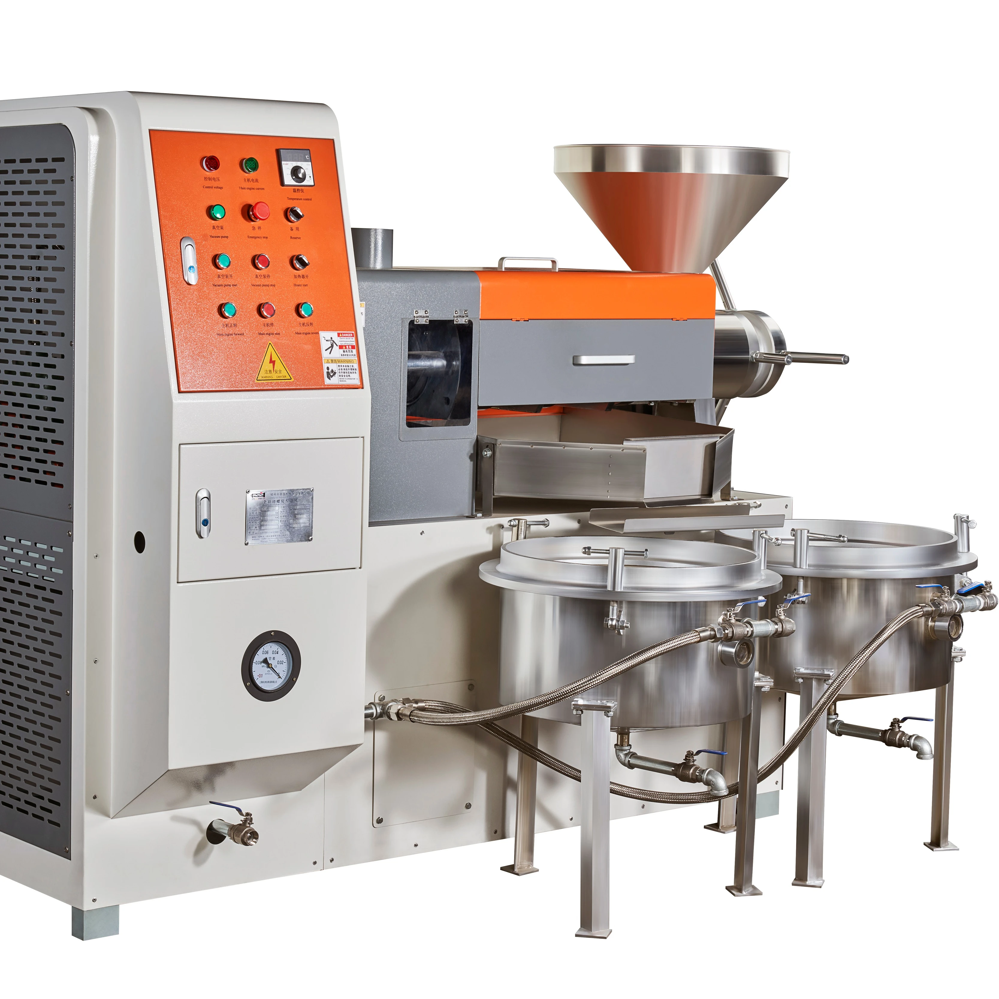 6YL-80ZD  Oil Extraction Machine for Plant Seeds Peanut Coconut Olive Palm Oil