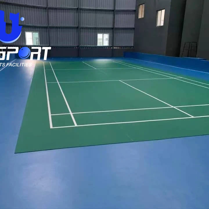 Напольный коврик для бадминтона UNIsport, напольное покрытие из ПВХ для спортивной площадки в помещении