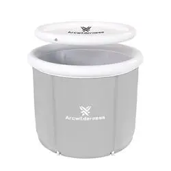 OEM custom logo Portable Pvc Inflatable Ice Bath Tub outdoor Folding Bath Tub For Adults inflatable ice bath tub