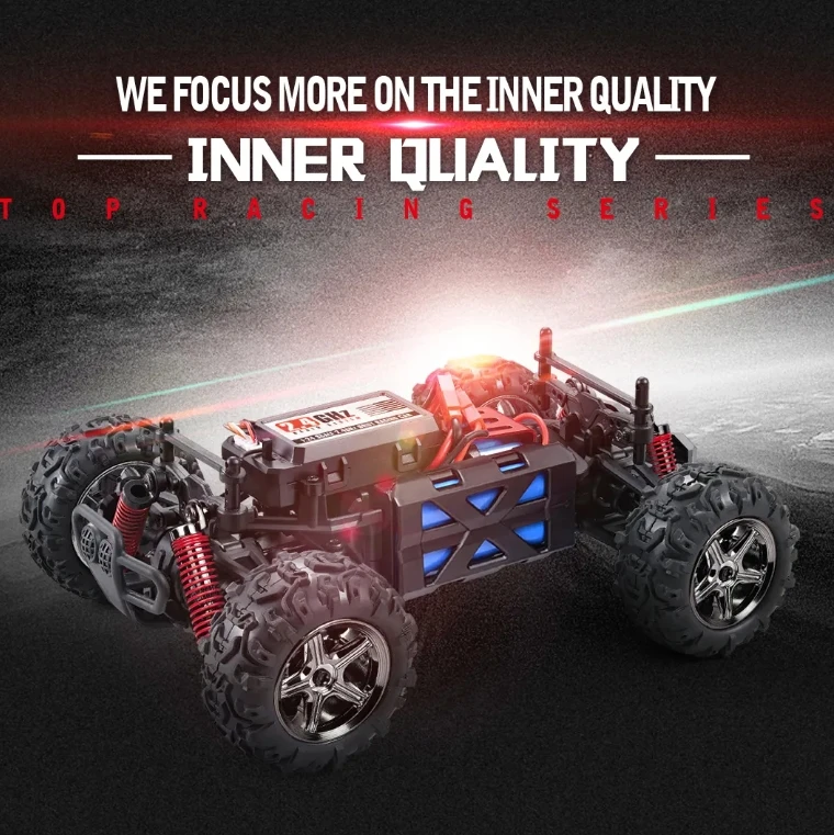 SJY-BG1510A New Product Factory New Style 1/24 Radio 2.4GHZ Full Scale Four-wheel Drive High Speed Model Off Road RC Car boys