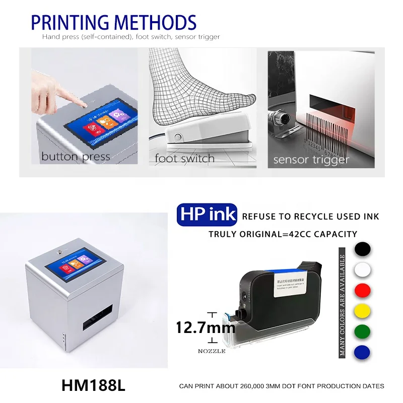 mini eco solvent printer production dates  expiry dates coding batch number handheld date printer mini thermal inkjet printer