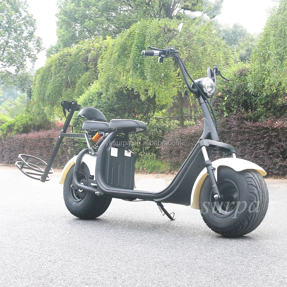 Двухместные электрические скутеры citycoco для взрослых 1500 Вт 2000 60 в 12 Ач/20 Ач с толстыми шинами Электрический скутер гольфа