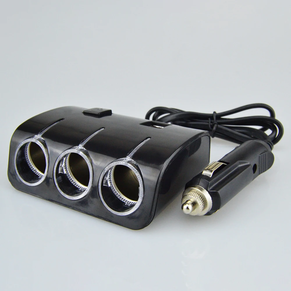 Factory outlet Car Cigarette Lighter Adapter PD QC3.0 Dual USB charger for Digital product