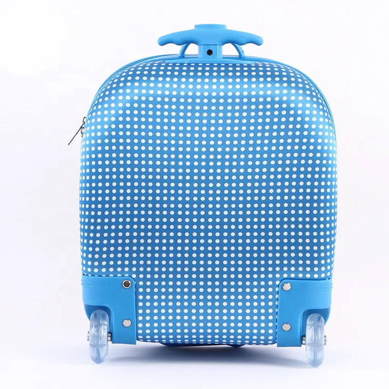 Multicolour EVA 3D hi-moulded 2-in-1 character kids trolley suitcase and backpack In cute design