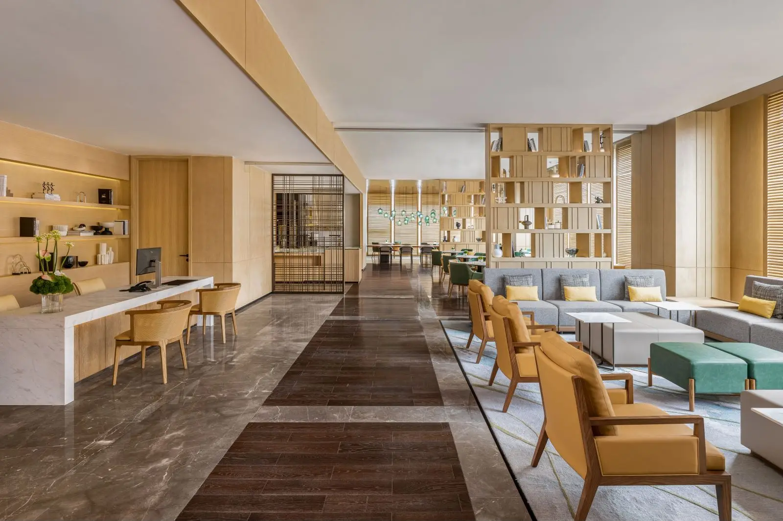 Современная обивочная ткань гостиничная мебель для спальни Marriott Resort Palm Jumeirah в ОАЭ Дубай