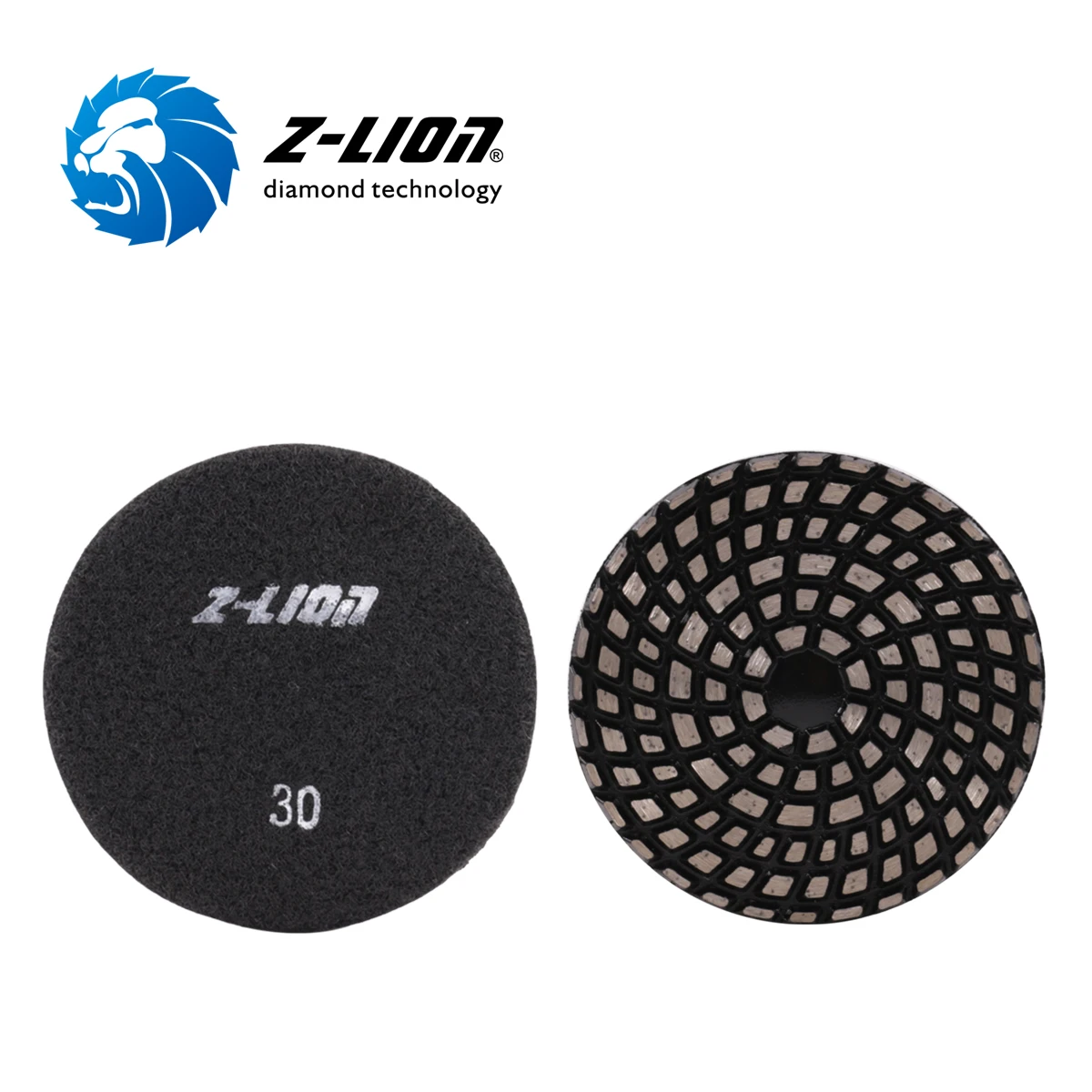 Marble Floor Restoration Diamond Turbo Metal Grinding Pad for Power Trowel Wet Polishing