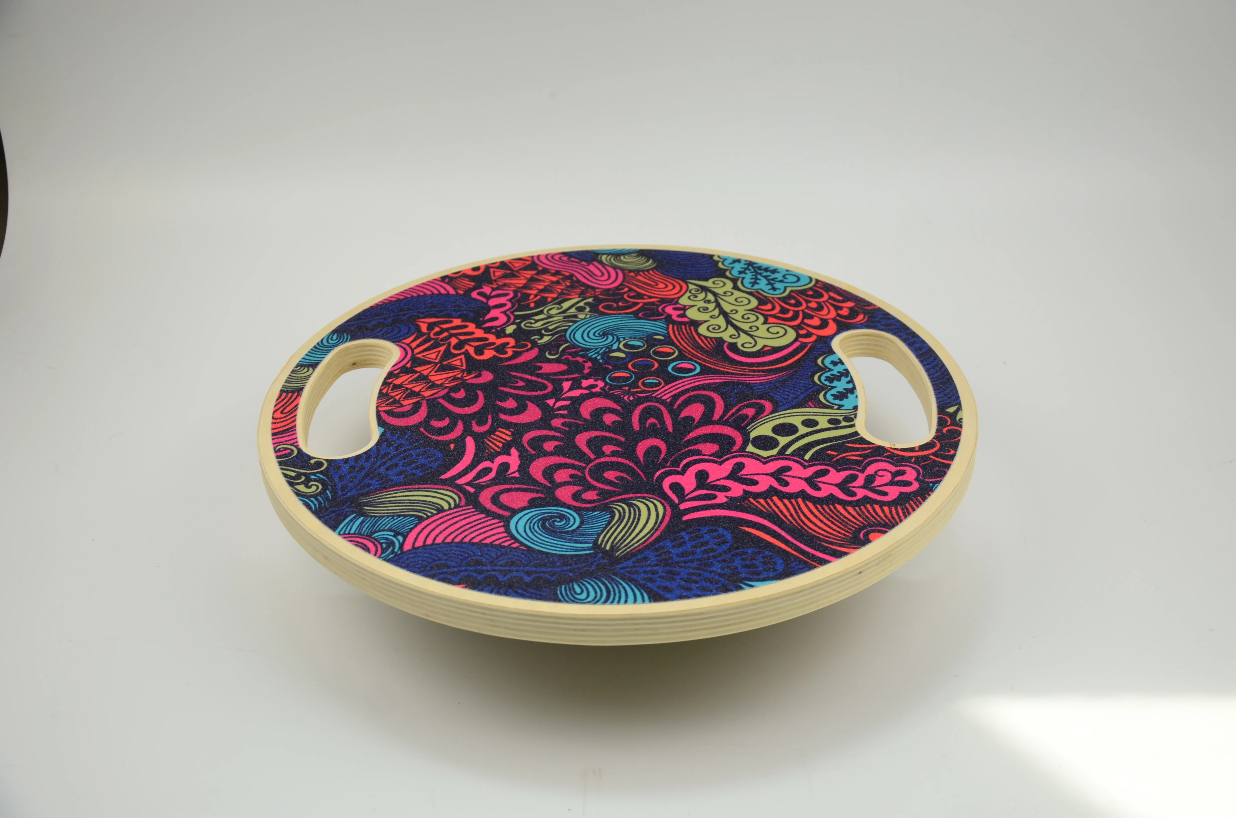 2024 New 2in1 Wooden Wobble Balance Board With Twist Disc