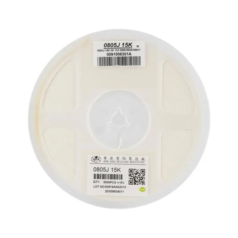 Original HKR brand Ceramic Chip Capacitor 0805  1/8W  0603 1/10W 0402 1/16W SMD Thick Film Chip Resistor