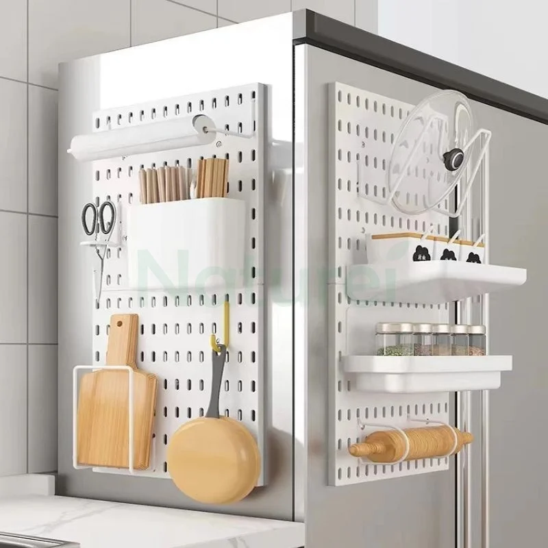 Pegboard Organizer Combination board Wall Mount for Kitchen Bathroom Living Room Office Wall Organize Storage