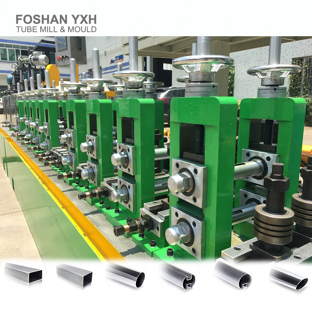 
Foshan YXH Square/Round/Rectangle/Oval Welding Pipe Machine for Making Steel Tubes 