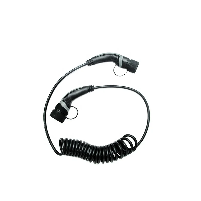 
 Мобильное зарядное устройство для электромобилей с кабелем 3-типа 2-Тип 2 16 а/480 В IEC62196 Быстрая зарядка станция портативное зарядное устройство для электромобилей  