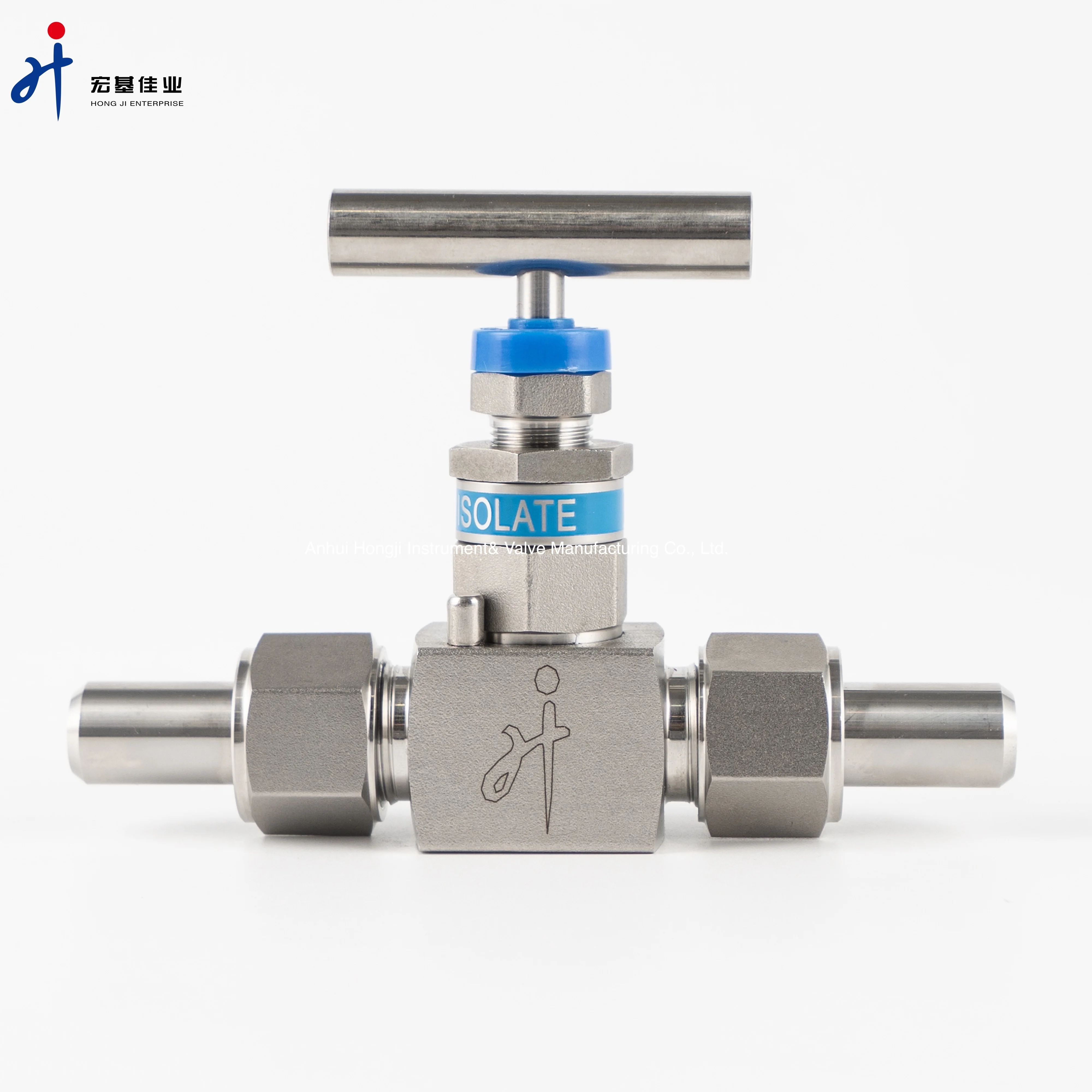 Stainless Steel High Pressure Male Thread NPT Needle Valve Gas Regulator