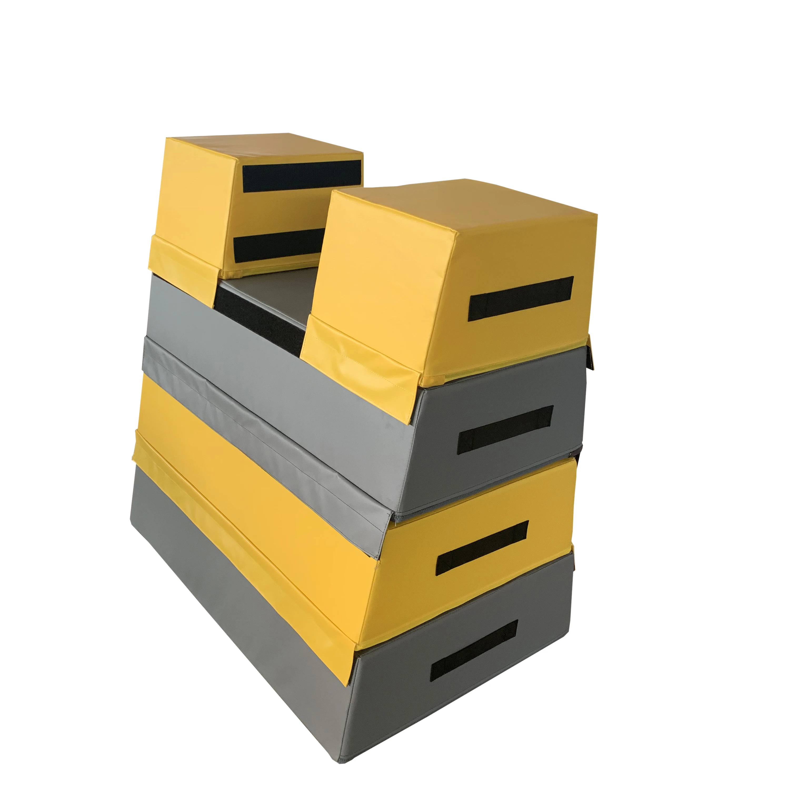 gymnastic pommel horse foam vaulting box /pyramid jumping mat/square gymnastic mats