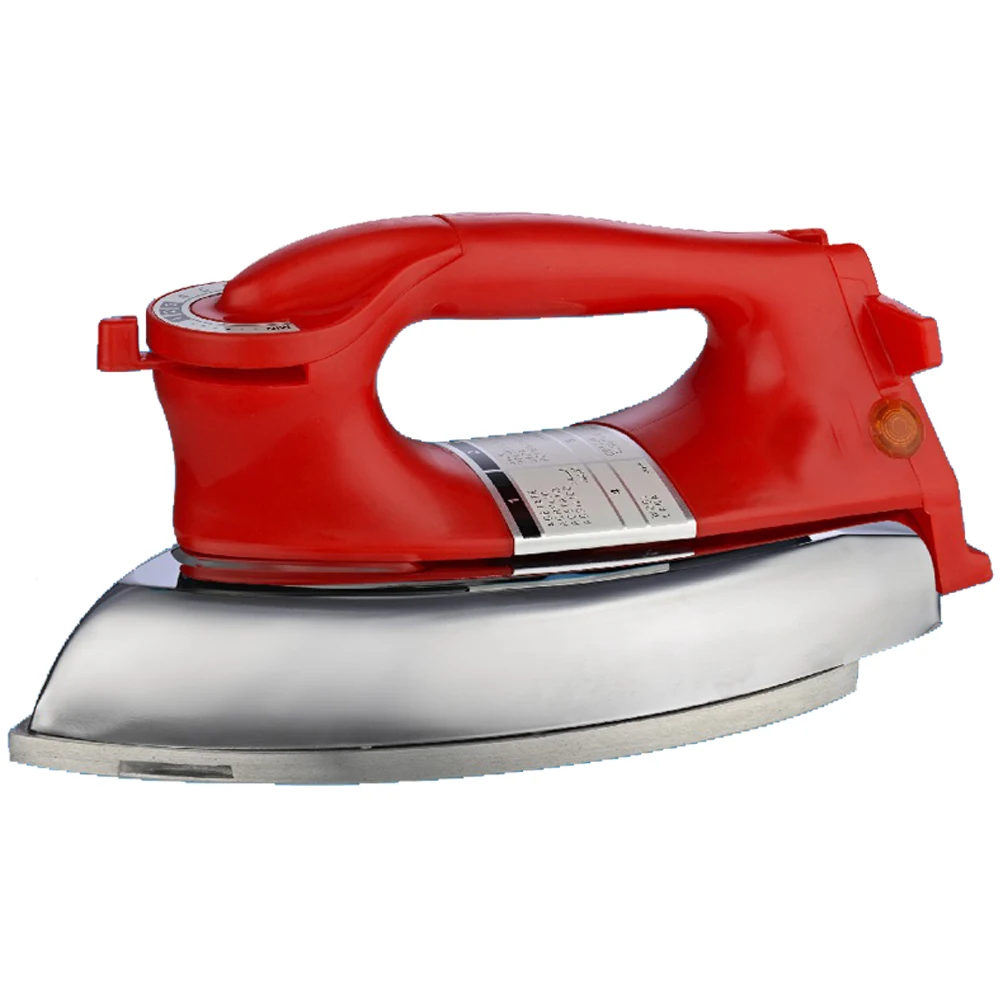 Hot Sale 1000w Golden Soleplate National Automatic Electric Iron Dry Iron