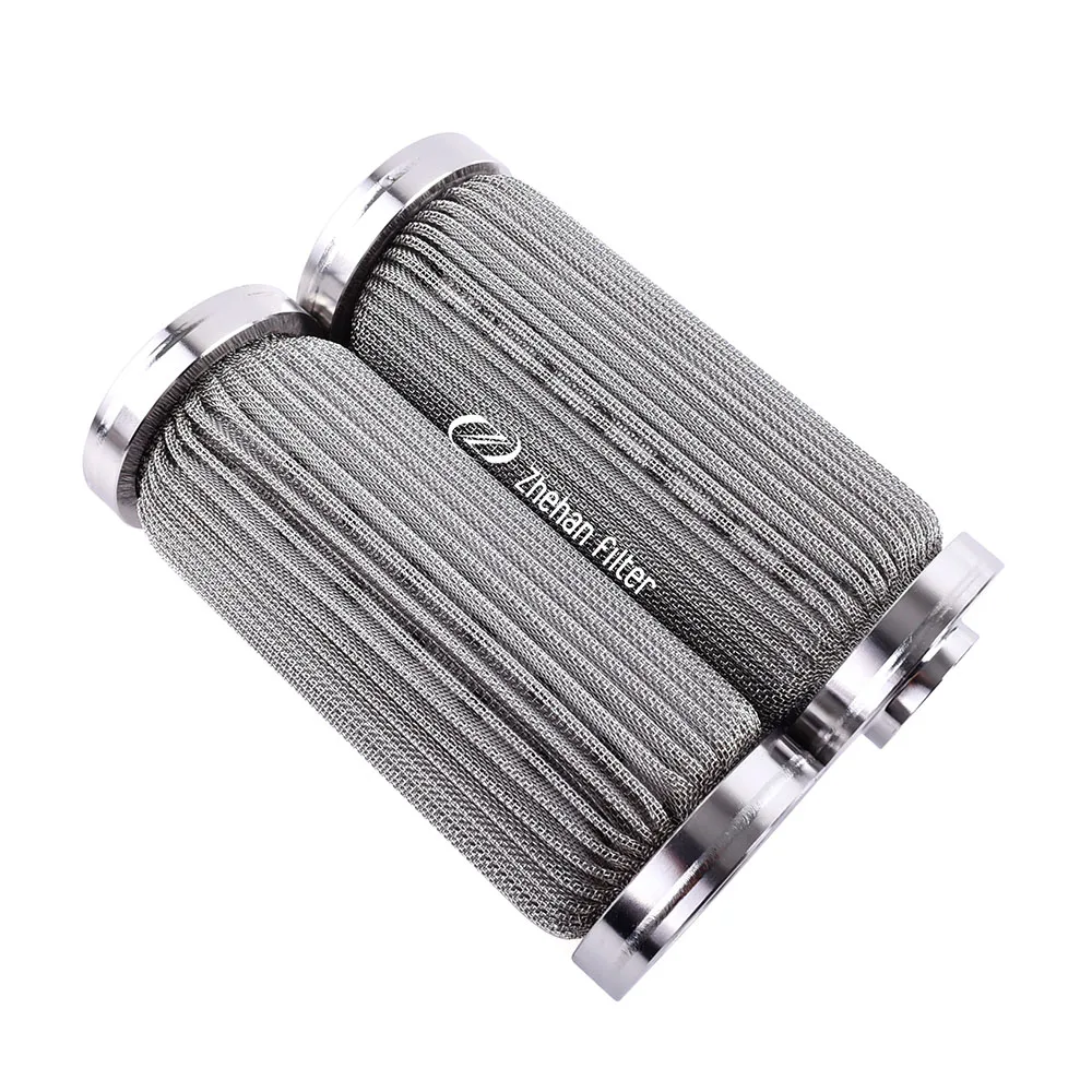 Factory outlet customized washable pleated filter element  Effectively removes impurities Stainless steel pleated filter