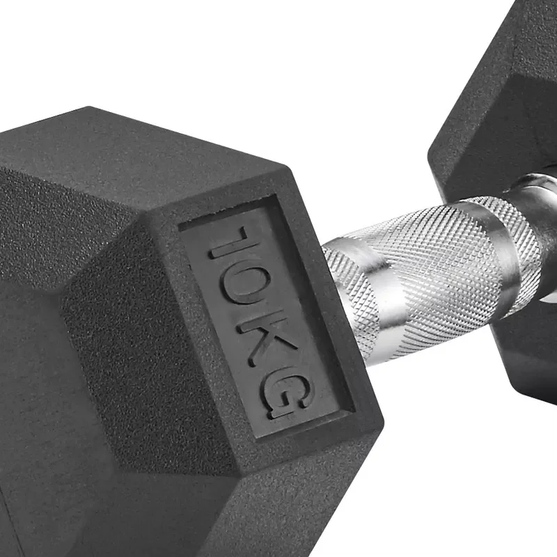 Free Weight In Stock cheap 10kg 20kg 30kg 40kg 50kg cast iron rubber hex hexagon Weight dumbbell set for sales