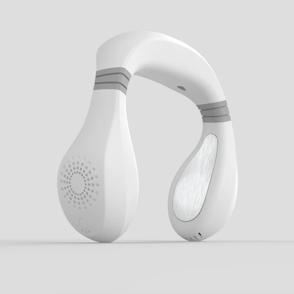 USB Type-C  Outdoor Travel Sports Summer cooling  winter warm rechargeable  personal portable cooler & heater neck fan