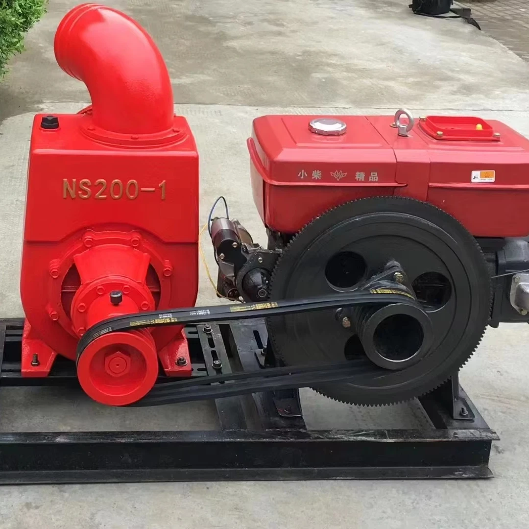 Electric Start 18 HP Diesel Engine 6 Inch Centrifugal Water Pump