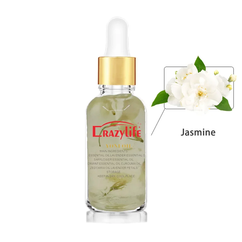 Crazylife Yoni Essential Oil Deodorize Vagina Tighten Relieve Stress Increase Women Sexual Pleasure Women Vagina Essential Oil