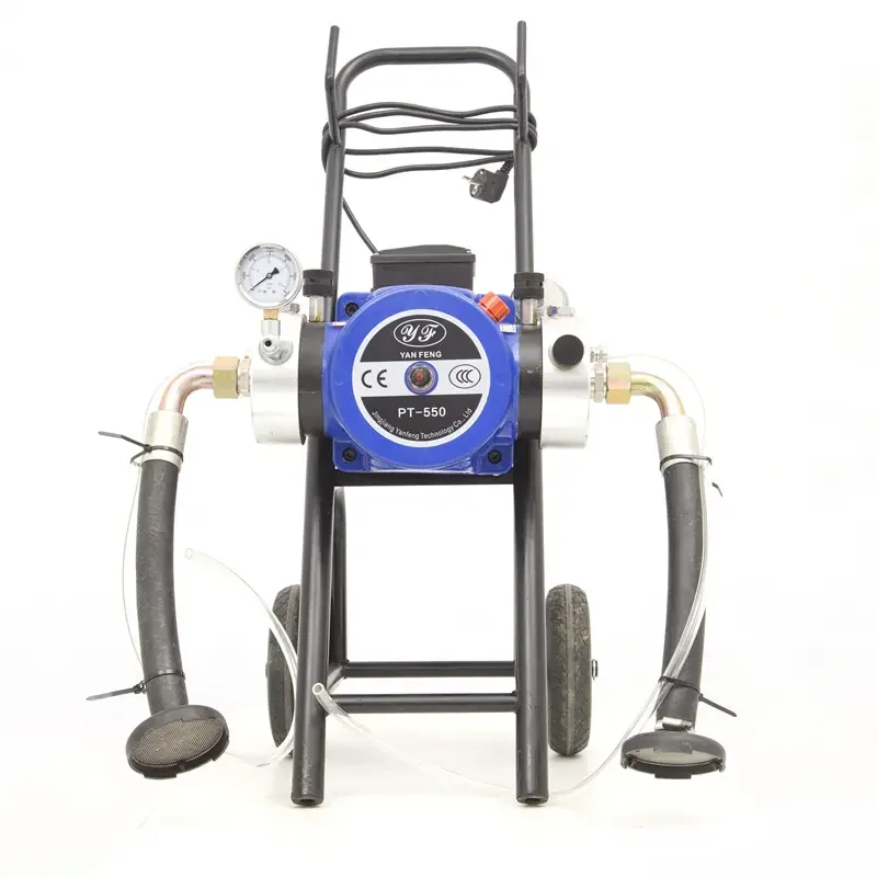 Two Components Painting China PT-550 Professional Double Gun Airless Sprayer