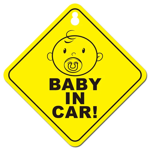 Factory supplier custom design making baby on board car sticker