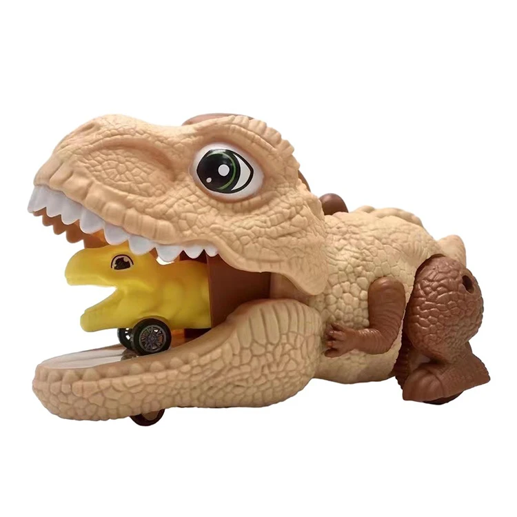 Customized Durable Animal 52cm Child Educational Toys Inertial Dinosaur Catapult Car Eject Chariot Toys