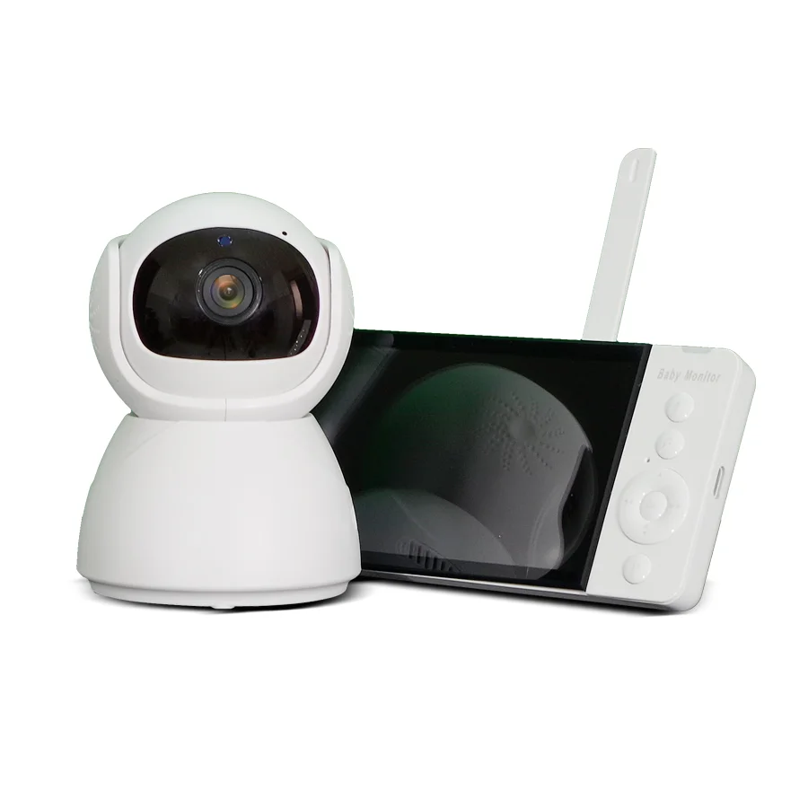 2023 5 дюймов 720p IP видеокамера Цифровые Мини-видеоняня аккумулятор большой емкости плач обнаружения Новинка для аудио камера бейби монитор