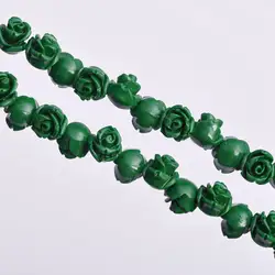 30pcs Flower Shape 8mm Artificial Coral Loose Spacer Beads Wholesale Lot for DIY Crafts Jewelry Making Findings