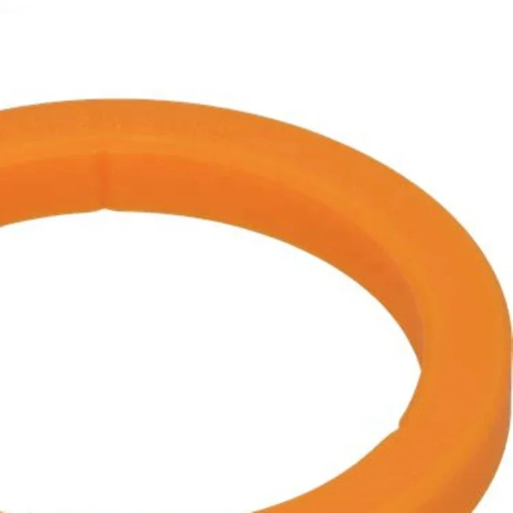 Round shape Orange silicone equipment group gasket for equipment