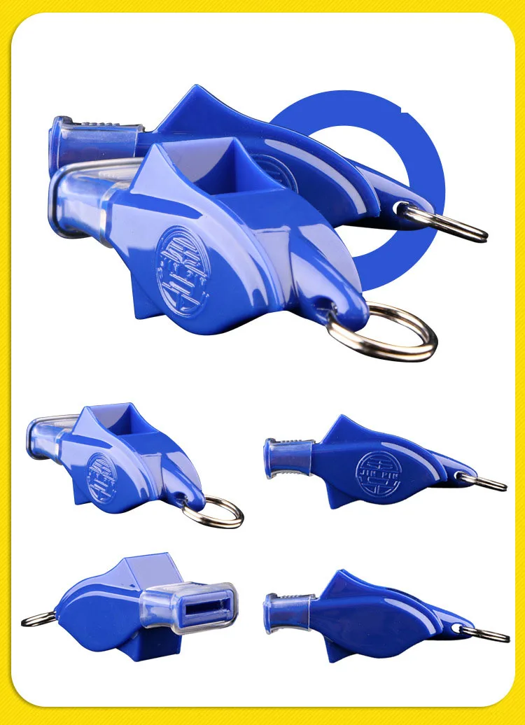 Plastic Sports Whistles with Lanyard Loud Crisp Sound Whistle Ideal for Coaches Referees and Officials