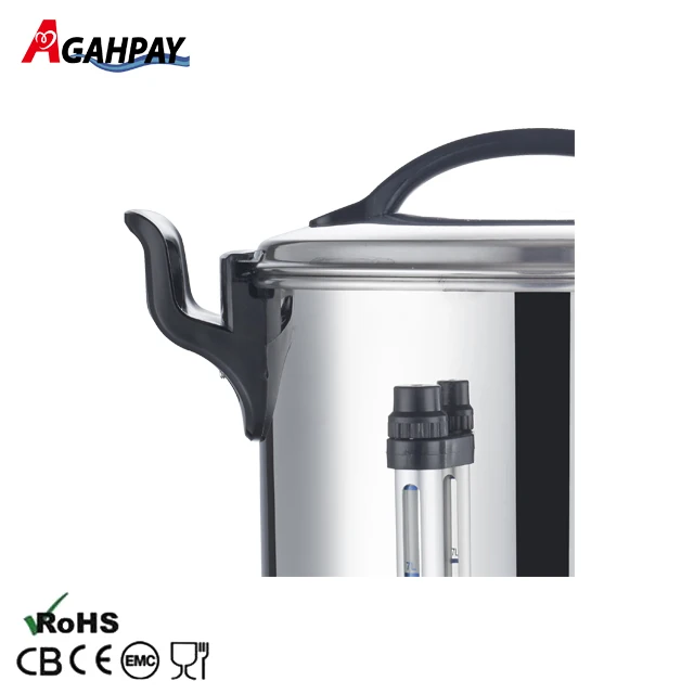 China manufacturer customize logo stainless steel commercial water boiler metal water urn