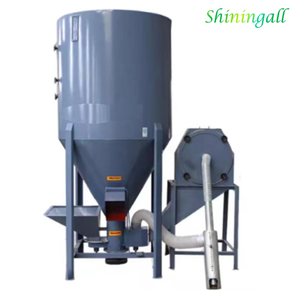 Leading R&D level animal feed  pellet  production crushing and mixing line