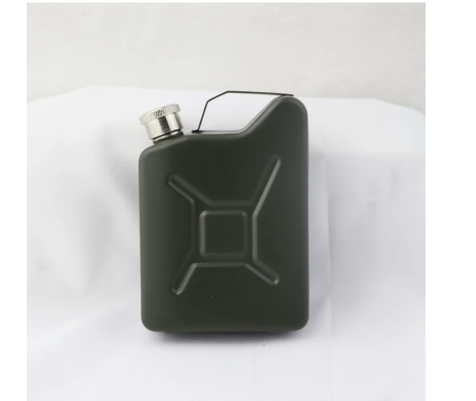 Factory Direct Sales Casual Outdoor Square Stainless Steel Flat Hip Flask