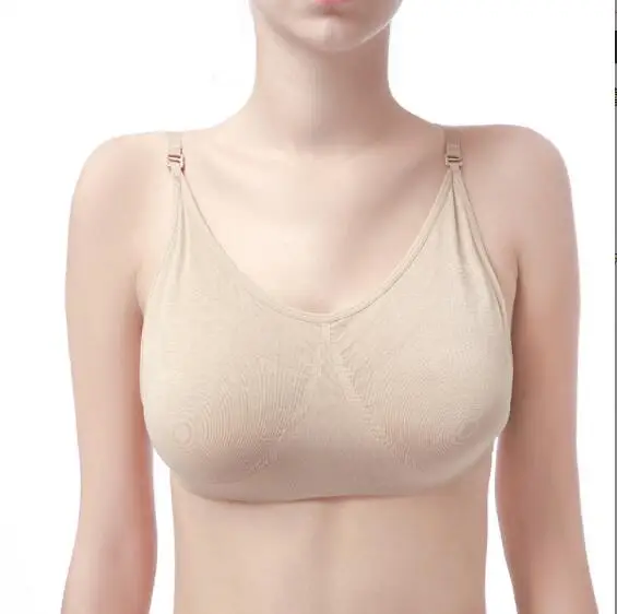 BR00001 In-stock Nude Ballet Training Dance Bra Top Adjustable Straps Ballet Bra