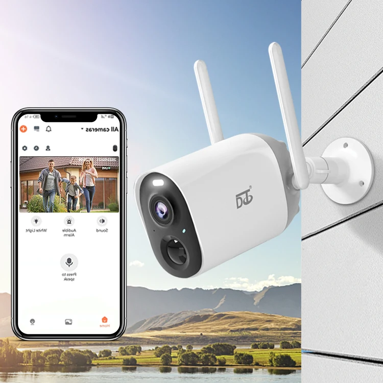 New design waterproof WIF Wireless Battery security camera security camera