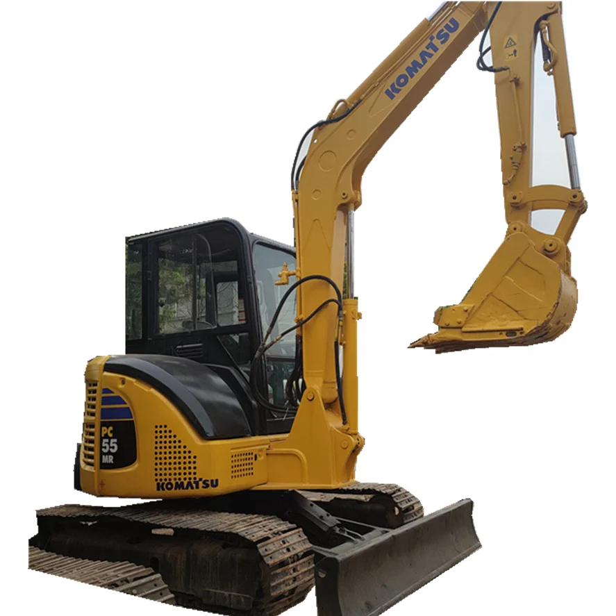 Good Quality Excavator Komatsu PC55 Factory Selling Used Excavators with Cheap Price