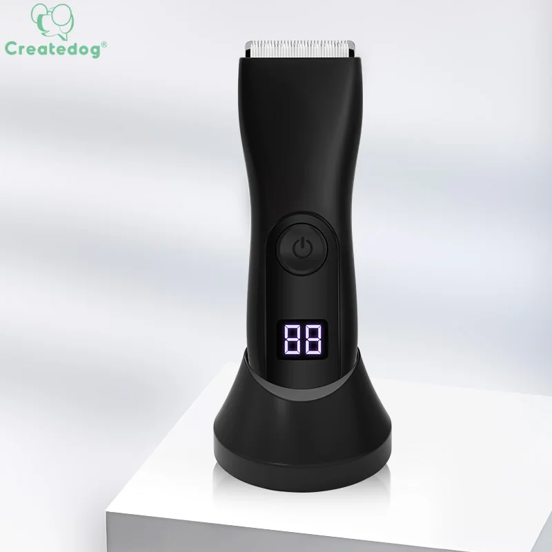 Amazon Best Safe Waterproof Wet Ceramic Blade Head Pubic Women Mens Body Arm Waist Electric Groin Hair Trimmer For Men