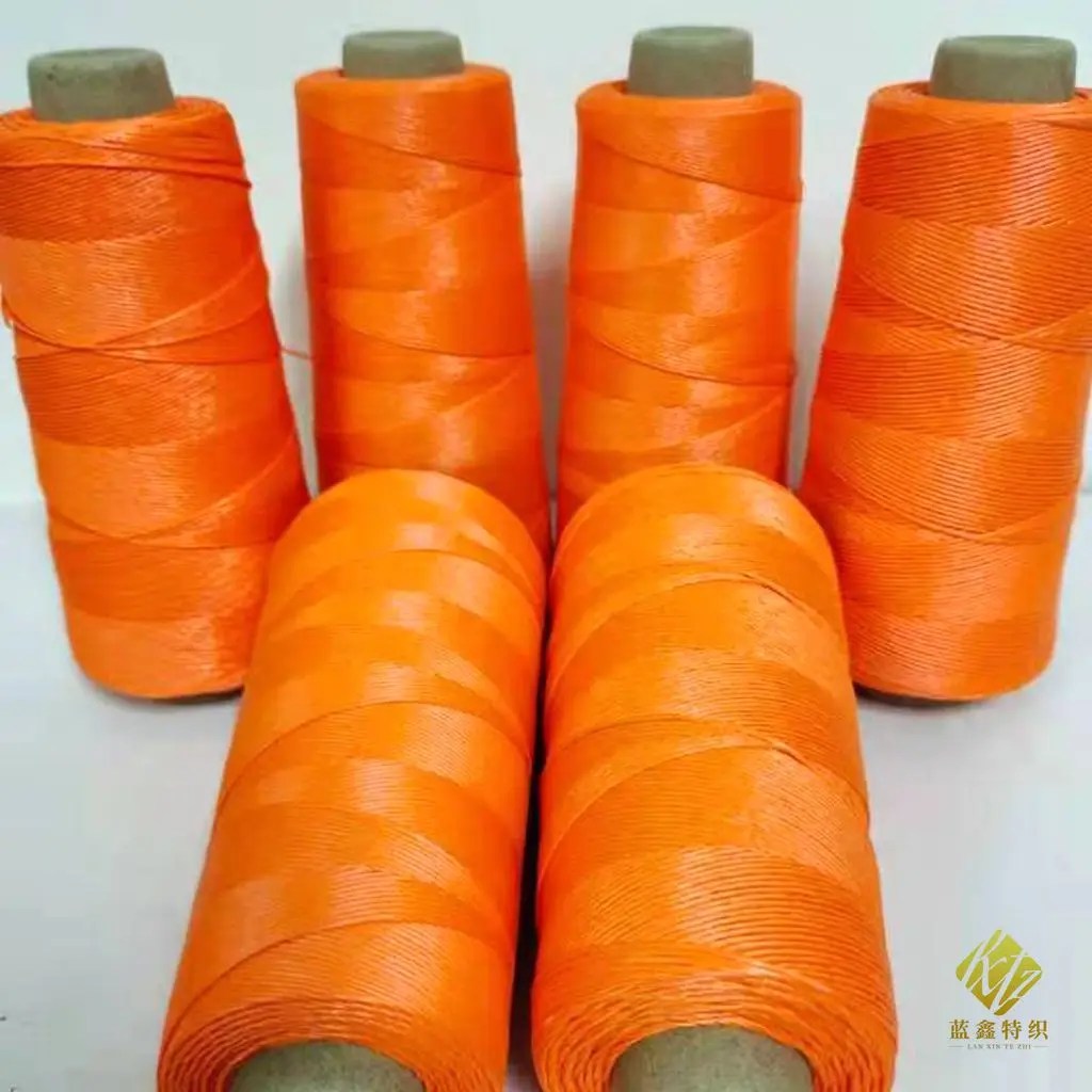 Factory Design Nice-looking 1600D Uhmwpe Fiber Filament Twisted Yarn 1600D Orange Dyneemas Fiber Twisting UHMWPE Twisted Thread