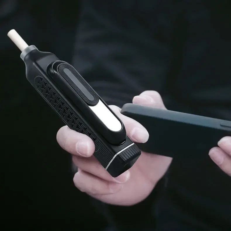 Car Portable Cigarette Rechargeable Cigarette Ash Butts Collector Mini Ashtray No Ashes Fall for Portable Car Ashtray