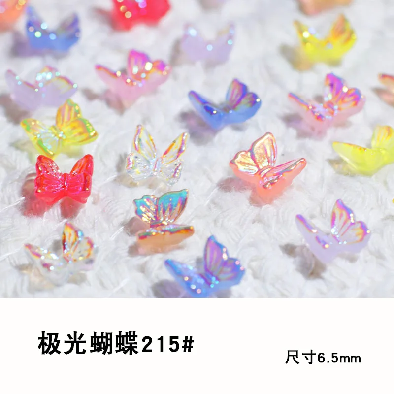 2024 Aurora bow camellia bear acrylic resin nail accessories 3d Nail Art Charm Food Candy Nail Art decoration Charm Jewelry