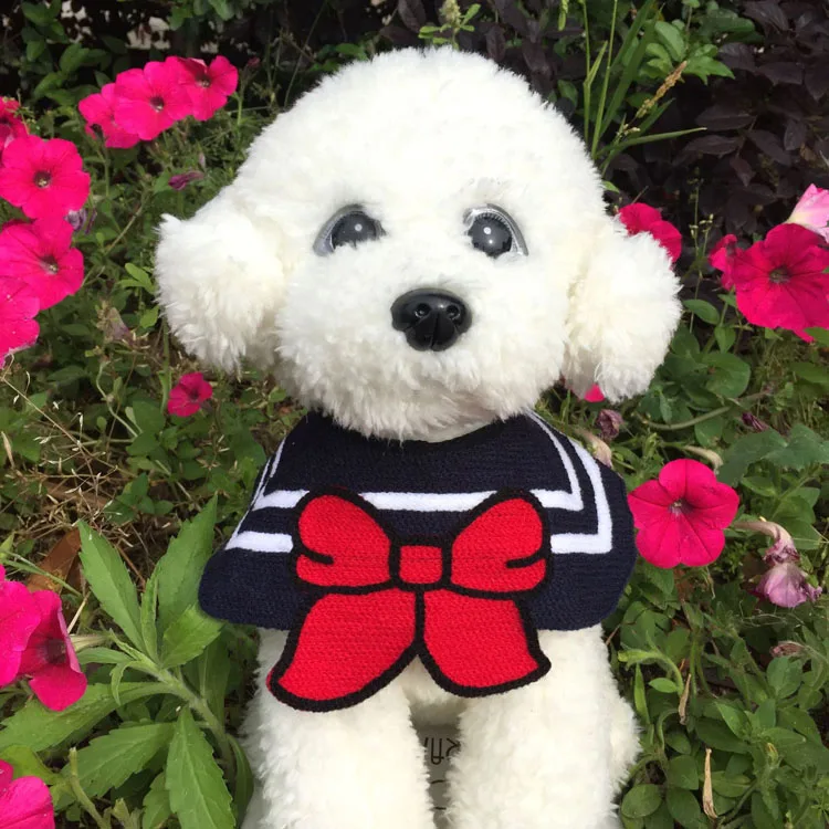 Hot Selling Ins Korean Pet Bandana Triangle Custom dog bandana bibs cat birthday bandanas wholesale with private label