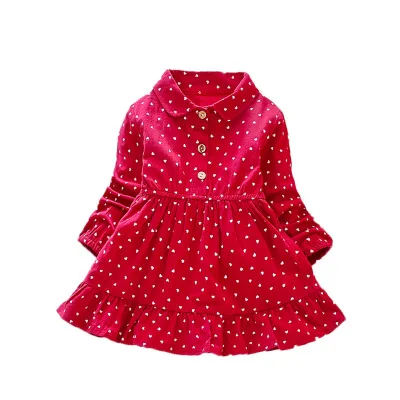 Girls dress 2019 new Korean version of the autumn super-spring spring and autumn little girl lace princess dress children skirt
